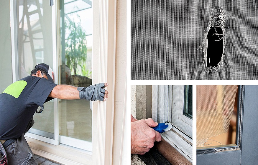 window screen repair