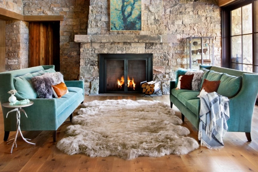 Sheepskin rugs